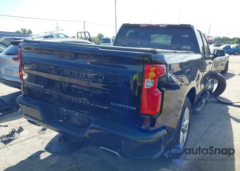 2021 Chevrolet Silverado 1500 z USA, uszkodzony, nr VIN 1GCRYBEF5MZ114540